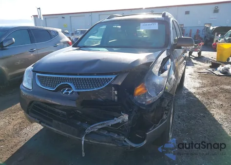 2011 Hyundai Veracruz Limited z USA, uszkodzony, nr VIN KM8NUDCC2BU149573